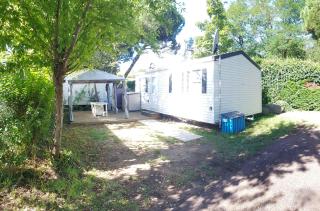 Mobilhome vacances été Ile d'Oléron La Cotinière camping 3 étoiles prêt de 2 vélos inclus piscine et plage à 200m - La Cotinière - 9
