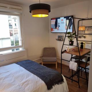 Lyon Montchat Villeurbanne Studio refait à neuf climatisation et parking privé - Villeurbanne - 9