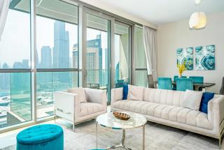 HomesGetaway - Sophisticated 3BR with Maids Room in Downtown - Dubai - 9