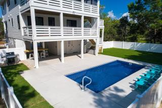 Saltwater Pool Outdoor Bar & 5 Min Walk to Beach - Corolla - 9