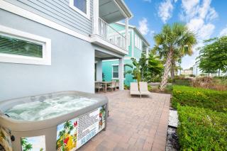 Beautiful Cottage With Hot Tub Near Disney With Margaritaville Resort Island H2O Access - 8053Ls - Orlando - 2