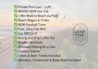 Pool Hot Tub Beach Gear included - Corolla - 8