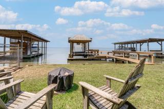 Lakefront Livingston Retreat with Dock and Fire Pit! - Blanchard - 0