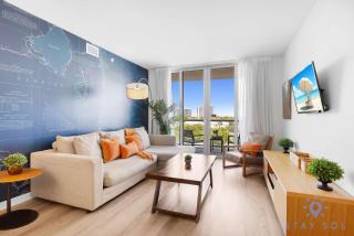 1 BR Modern Resort Balcony Gym & Amazing Pool - Hallandale Beach - 9