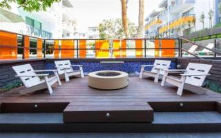 LA Studio with Pool, Balcony and Private parking - Abbeyville - 9