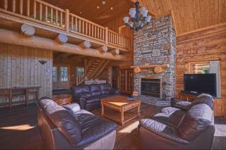 Executive Plus 44 - majestic log chalet with hot tub sauna heated pool and close to activities - Mille-Isles - 5