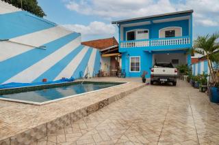 Sobrado Azul com Piscina - Boituva - 2