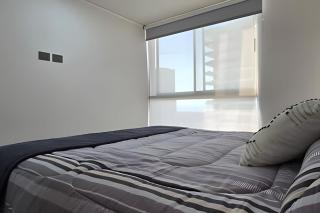 Exclusivo departamento tres dormitorios, capacidad 6 personas, excelente vista al mar para disfrutar de las puestas de sol - 7