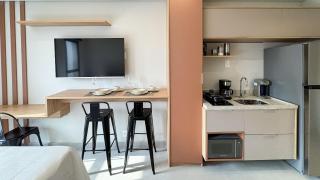 Lindo Studio Próximo Metrô e Shopping Ibirapuera - São Paulo - 8
