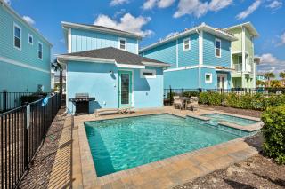 Sea Shell Blue Cottage Near Disney With Private Pool And Margaritaville Resort Island H2O Access - 8039Kd - Orlando - 3