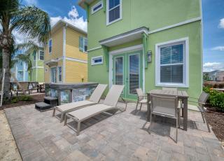 We Be Jammin Cottage With Private Hot Tub Near Disney With Margaritaville Resort & Island H2O Access - 8020Dr - 9