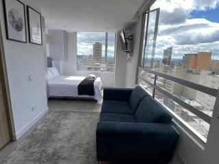 Apartaestudio vista mágica al corazón de Bogotá - Bogotá - 7