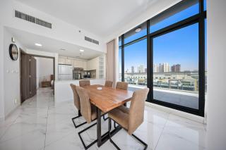 Stylish 1BR with large Terrace JVC - 8