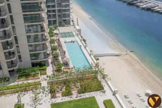 Vogue Marina Vista - Spacious Two Bedroom Apartment in Dubai Harbour, Private Beach Access, Balcony and Stunning Marina Views - 7