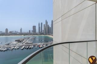 Vogue Marina Vista - Spacious Two Bedroom Apartment in Dubai Harbour, Private Beach Access, Balcony and Stunning Marina Views - 8