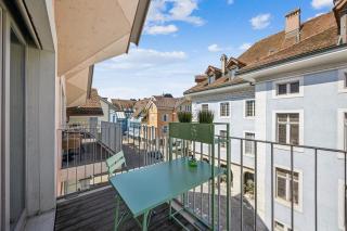 Casa Milla - Moderne & zentrale Maisonette in Langenthal mit Balkon und Tiefgarage - 5