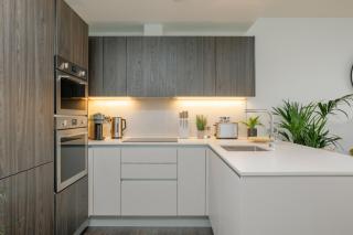 Portico Residences - Spacious 1-bed apartment in Nine Elms with Pool - Londra - 4
