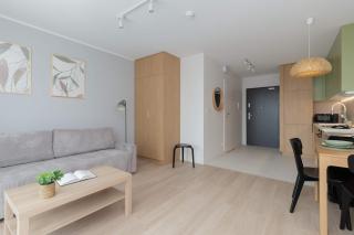 Bright Studio Mostek in Gdańsk with Balcony 3city by Noclegi Renters - Gdańsk - 5