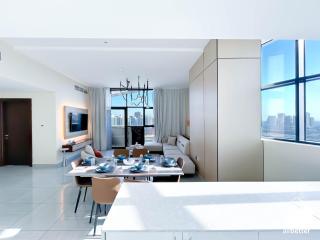 Stylish Stay with Balcony in JVC, O2 Tower - 6