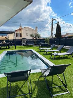 Villa neuve tout confort, Rooftop vue mer, plages et port à pieds - Bandol - 5