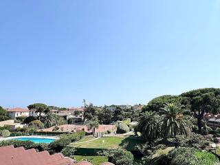 Superbe Appartement 1 chambres, 2 Tennis, 2 Piscines, plages, Parking - Antibes - 0