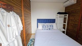 Cabana com hidro grande, lareira e ar condicionado - Penha - 9