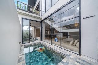 Leela Villa - Family-Friendly 3BR Villa in Canggu - Rooftop, Ricefield Views - Kerobokan - 2