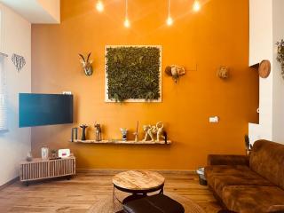 Dúplex tipo loft de estilo selvático y safari, con encanto y a pasos del mar - Valencia - 5