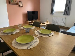 Appartement Le Terracotta - centre ville Ardres - fibre - 2 lits et lit bébé - Ardres - 8