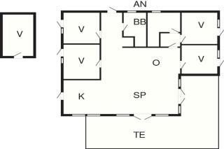 8 person holiday home in Knebel - Knebel - 8