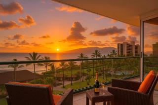 KBM Resorts FREE CAR Honua Kai Hokulani 2Bedroom Condo HKH-550 Ocean Front Private BBQ - Kaanapali - 0