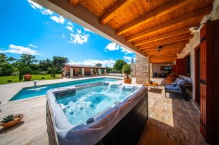 Villa Antea for 10 people near Barban with heated pool 75 m2 - welness & large garden - Hrboki - 8