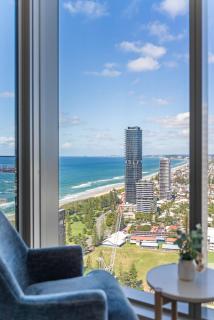 The Sub-Penthouse - Ocean View 34Floor 3BR in Broadbeach with Parking and Pool - Gold Coast - 5