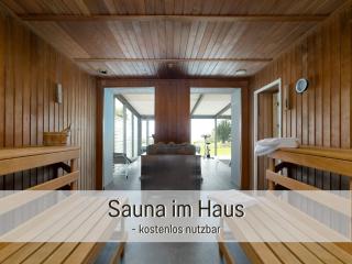 Ferienwohnungen Villa Nause mit Sauna, Fitness, Naturteich, Parkplatz, Spielplatz und direkten Meerblick - Sassnitz - 7
