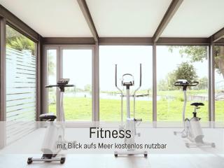 Ferienwohnungen Villa Nause mit Sauna, Fitness, Naturteich, Parkplatz, Spielplatz und direkten Meerblick - Sassnitz - 6