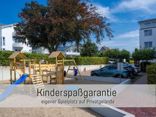 Ferienwohnungen Villa Nause mit Sauna, Fitness, Naturteich, Parkplatz, Spielplatz und direkten Meerblick - Sassnitz - 4