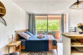 Studio Les Régates avec loggia et parking gratuit Plage du Grazel Gruissan - Gruissan - 0