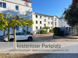 Ferienwohnungen Villa Nause mit Sauna, Fitness, Naturteich, Parkplatz, Spielplatz und direkten Meerblick - Sassnitz - 5