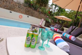 Cap Pavilion, St Lucia 6 bed luxury villa, private pool, gardens and 360' sea views - Gros Islet - 3