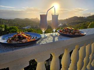 Cap Pavilion, St Lucia 6 bed luxury villa, private pool, gardens and 360' sea views - Gros Islet - 6