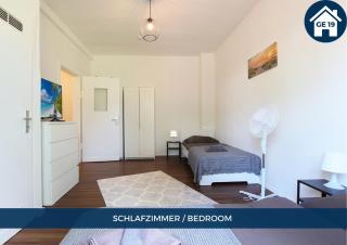 RtR Gelsenkirchen - Bis 10 Personen - Einzelzimmer - Voll ausgestattet - Garten - SMART TV - WIFI - 6