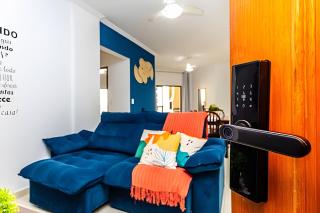 Vila Tupi-Praia Grande , 100 metros da praia, 2 quartos ,sendo uma suíte, Piscina , varanda com churrasqueira, garagem , Wi-Fi - Praia Grande - 8