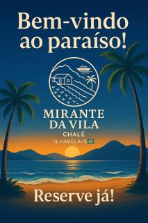 Aluga se Casa Chalé no MIRANTE DA VILA com VISTA INCRÍVEL - Ilhabela - 3