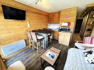 Résidence Asters - Appartement 4 pers sud chambre cabine pieds pistes MAE-6803 - 0