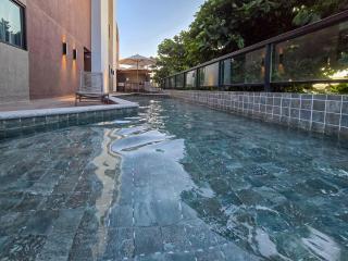 VDP204 - Flat 100m da praia - piscina e sauna tecnológico By Oasis Ferias - 9