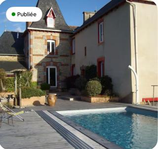 country house with pool - 0