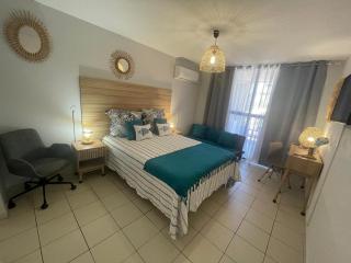 Studio Turquoise 107, à 50 mètres de la plage - Le Diamant - 7