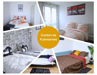 La Pause Franche - Familles et pros, parking, 2 sdb, 9 pers - Amiens - 7