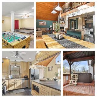 Hot Tub Fire Pit Game Room Family Getaway - Hedgesville - 0