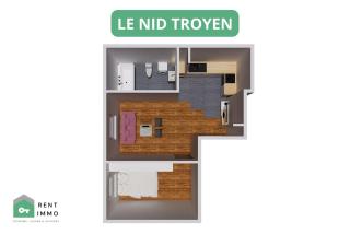LE NID TROYEN I Proche Gare I Cozy & New I Hyper Centre I RENTIMMO - 7
